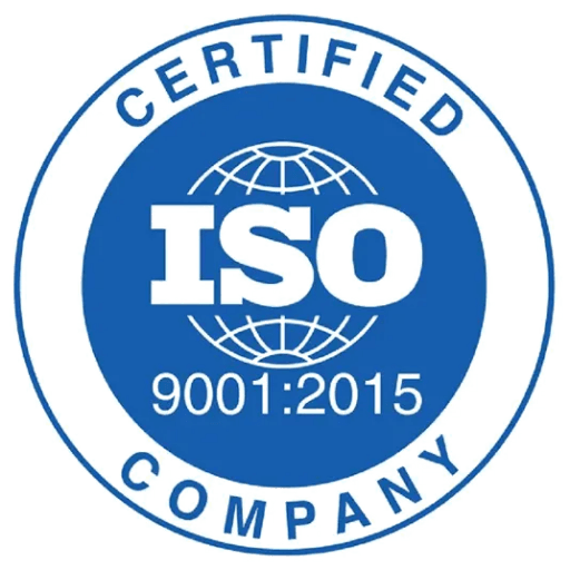 ISO 9001:2015 certification mark
