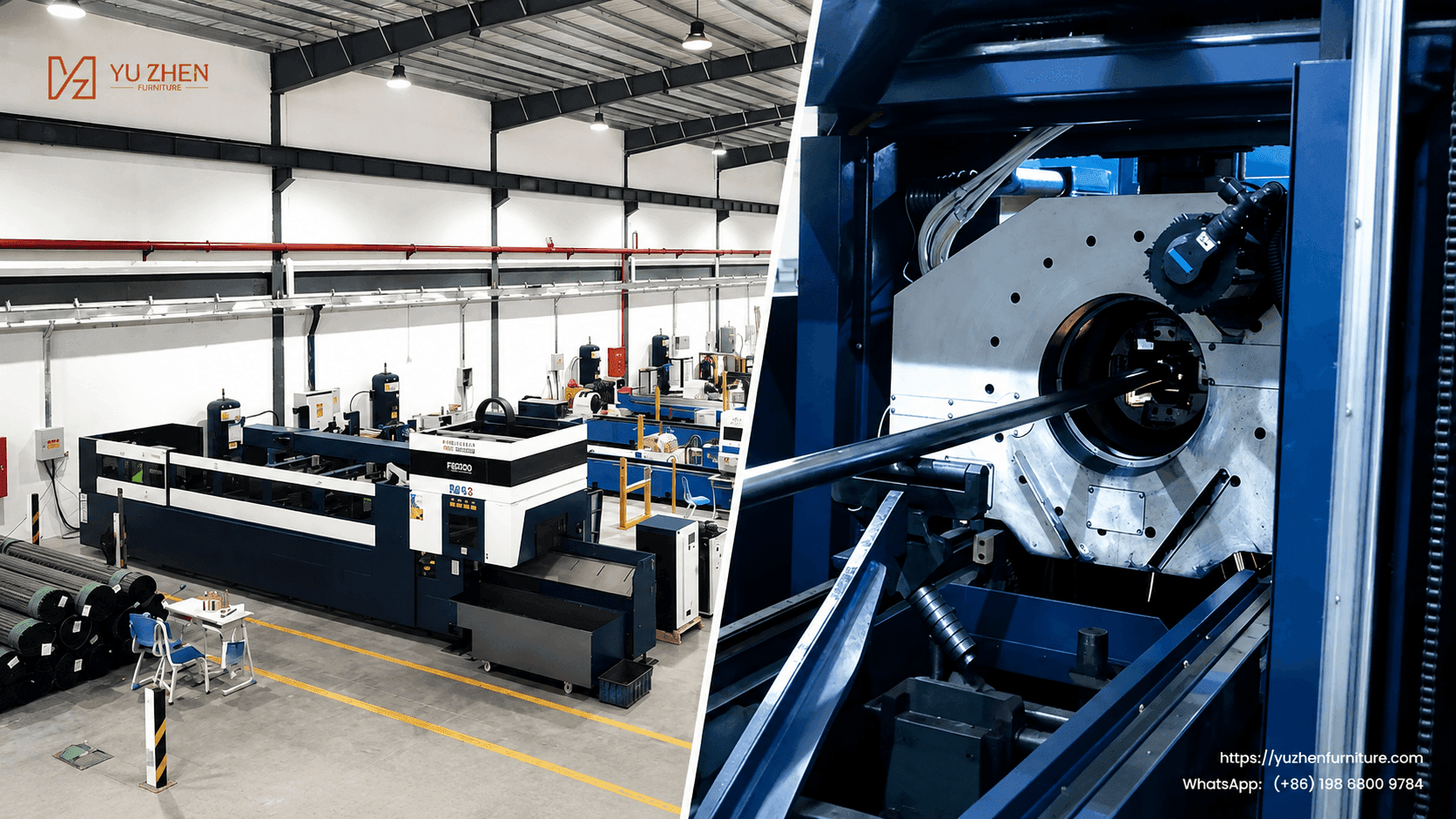Yuzhen laser cutting equipment used for school furniture metal fabrication Yuzhen laser cutting equipment used for school furniture metal fabrication